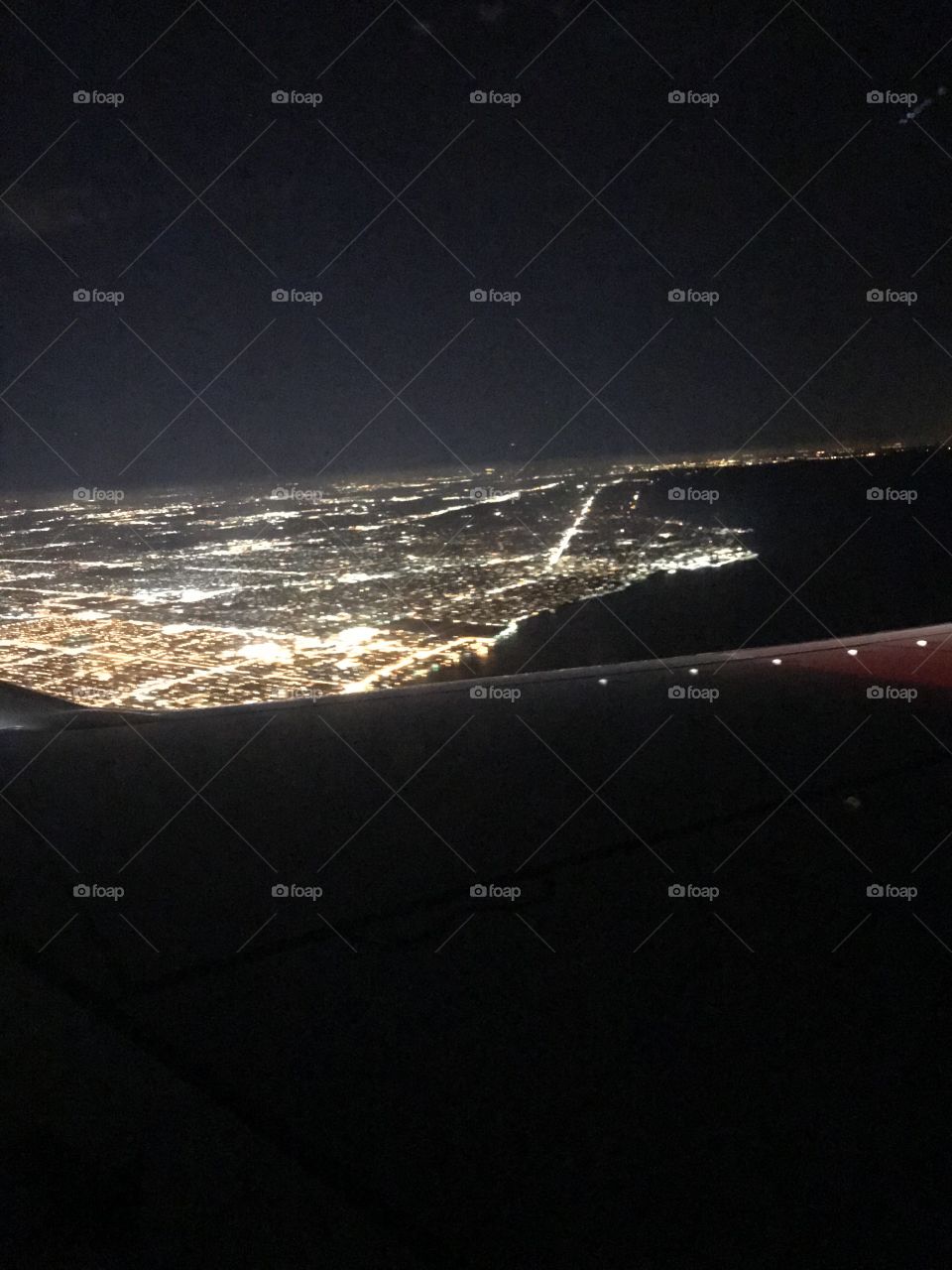 Chicago by Air Night