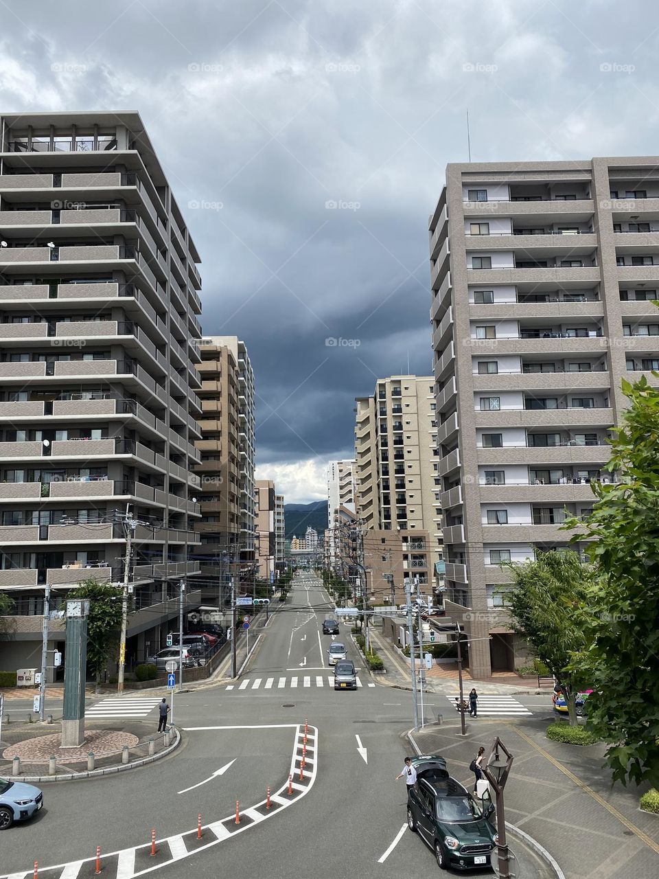 Rain is about to fall