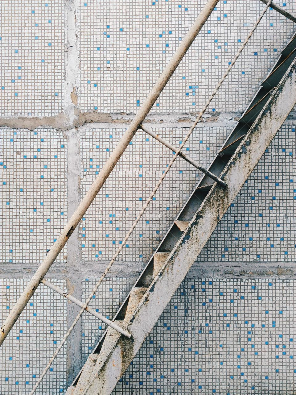 Staircase on the building