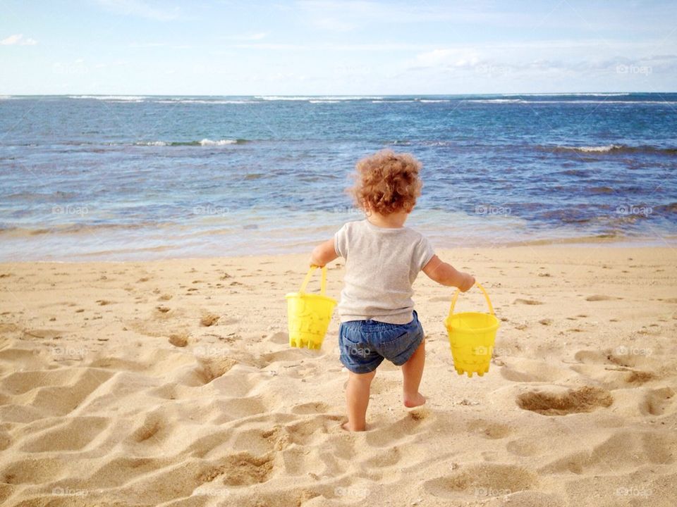 Two Yellow Buckets