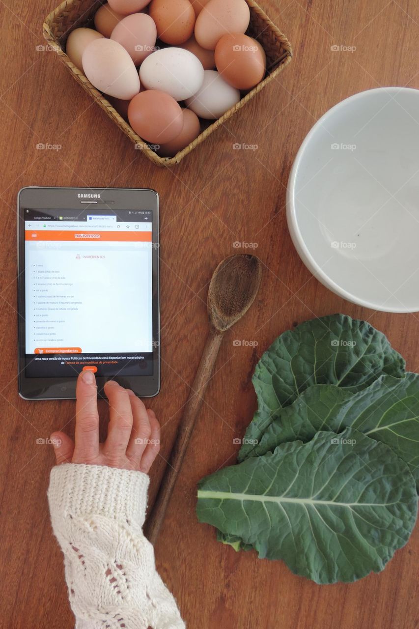 With the recipe on the side, something spectacular will come out!