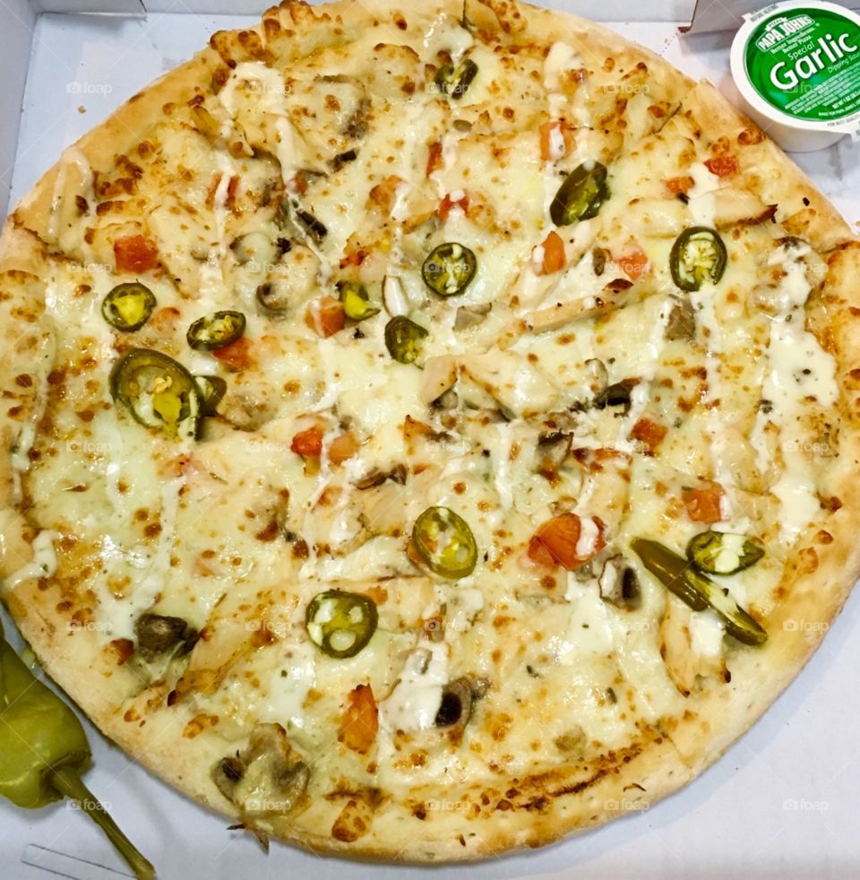 PAPA JOHNS PIZZA - Always my favorite pizza with delicious cannot say that much.