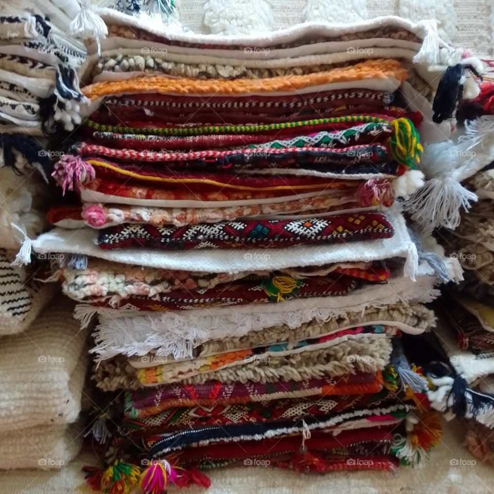 moroccan handmade pillows