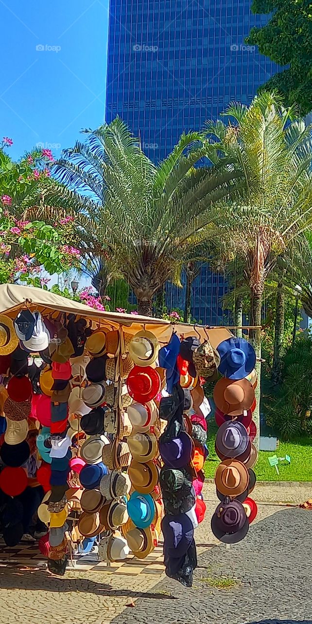 Chapéus coloridos