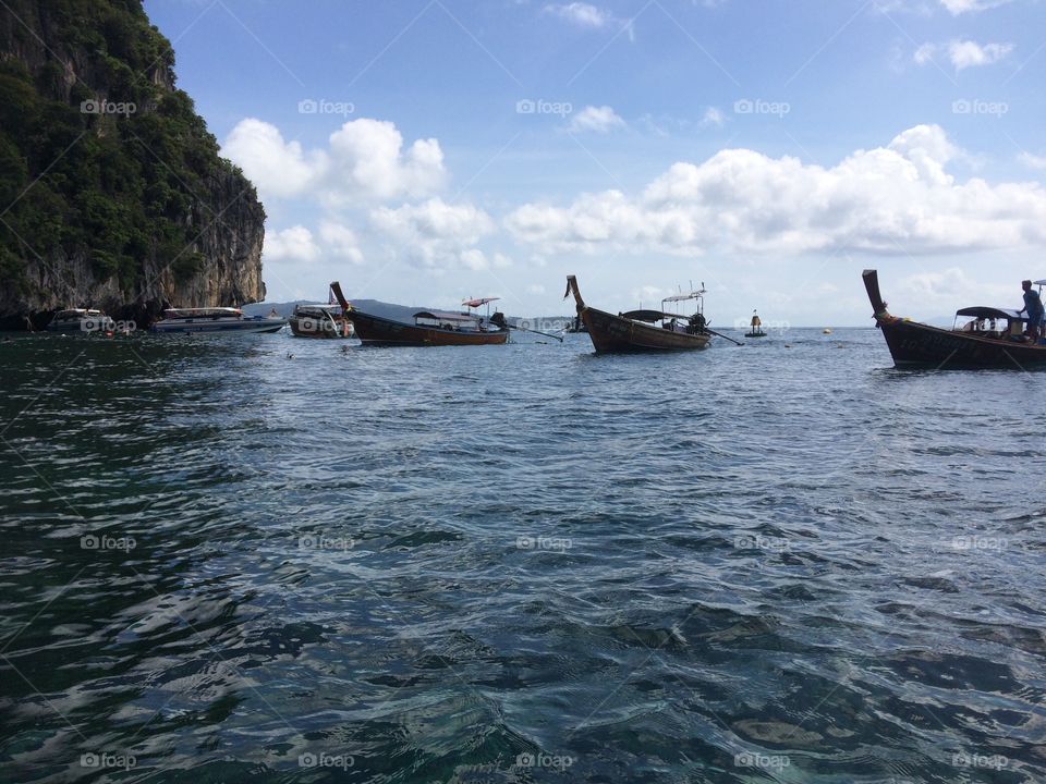Some boats in Thailand 