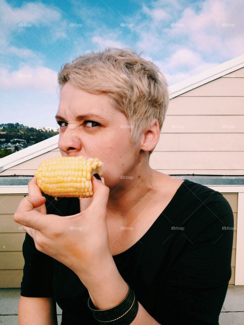 Corn on the cob