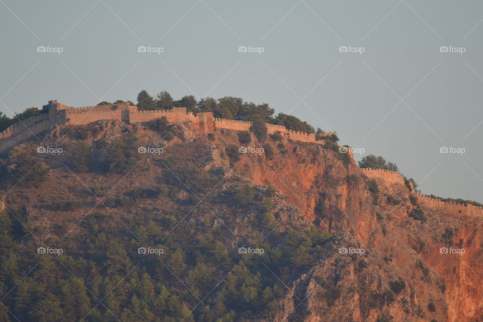 wall on a Mountain