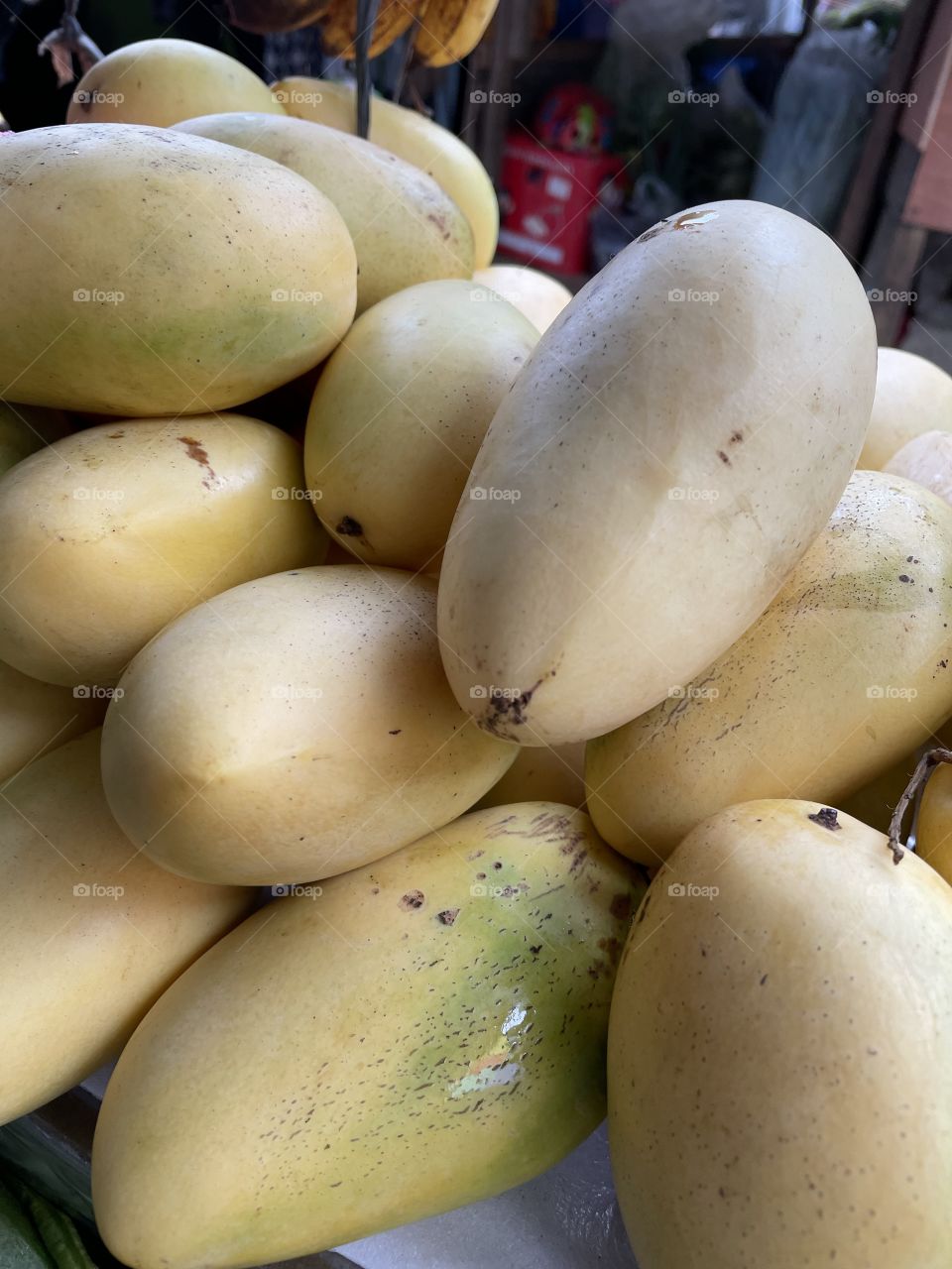 Ripened mangoes