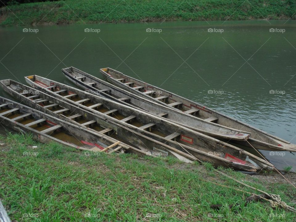 Old boat in Panama
