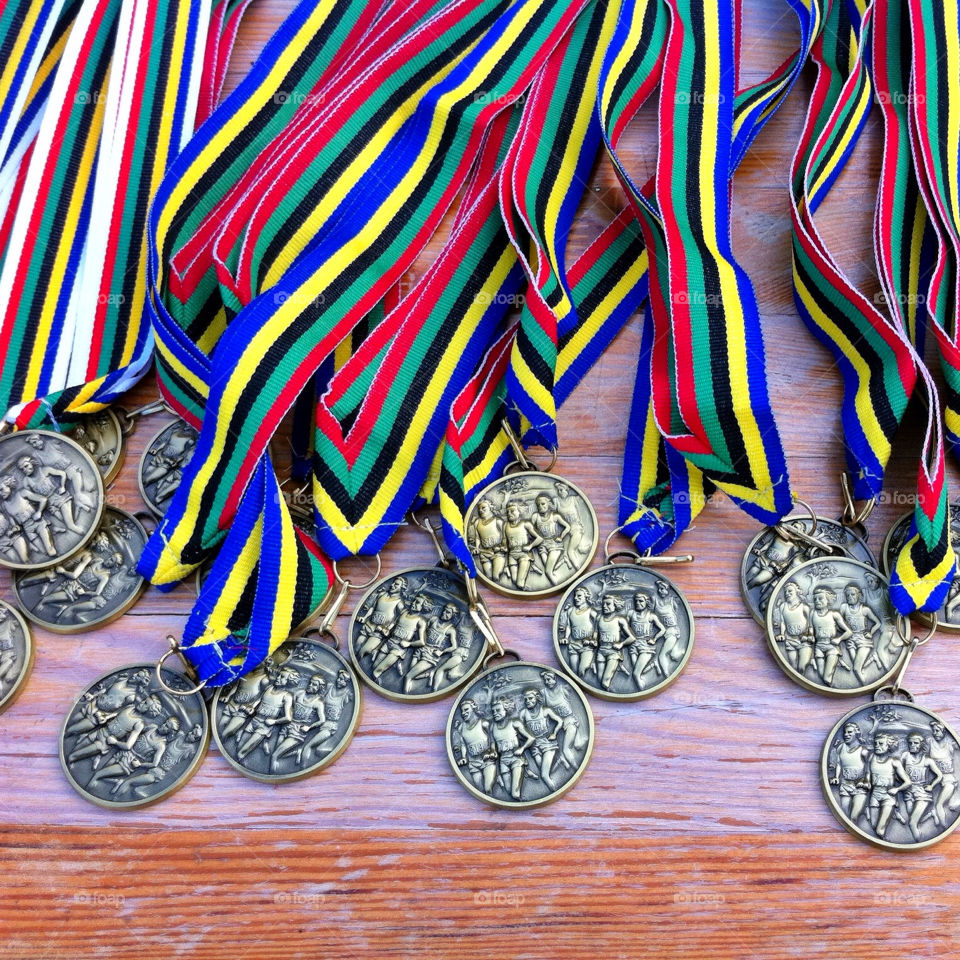 Table of medals