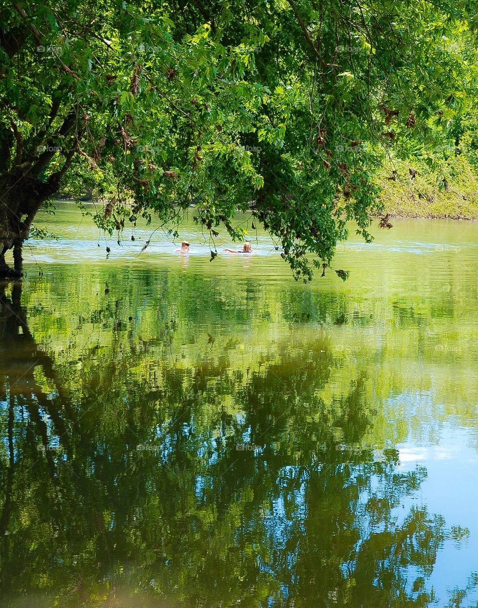 Children Swimming 