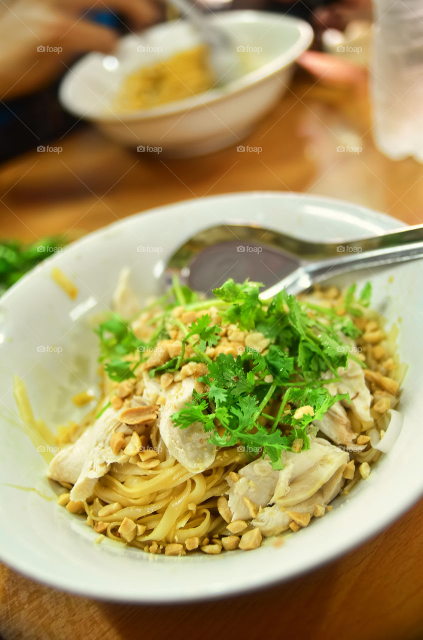 A Bowl of Pho Noodle