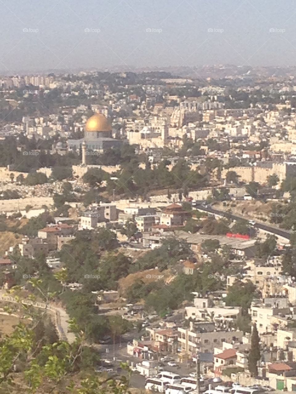 View from Temple Mount 