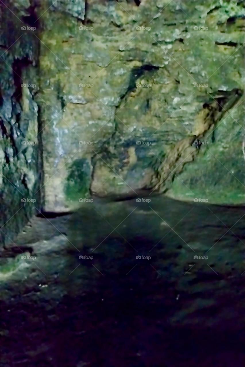 This is the „Steinkirche“, the „Stone Church“ by „Scharzfeld“, „Harz“, „Saxony-Anhalt“ in former „East Germany“, a Christian church in the Middle Ages though its habitation predates this evidenced by prehistoric drawings. 2024. Hypnotic Productions