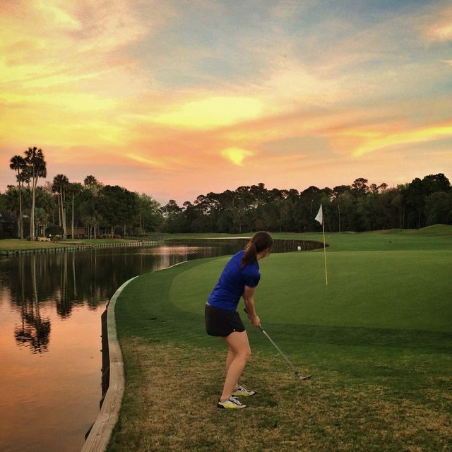 Sunset Golf at the Valley