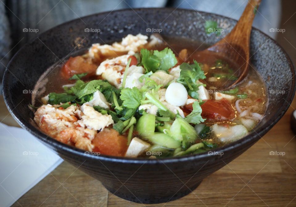 Tofu ramen