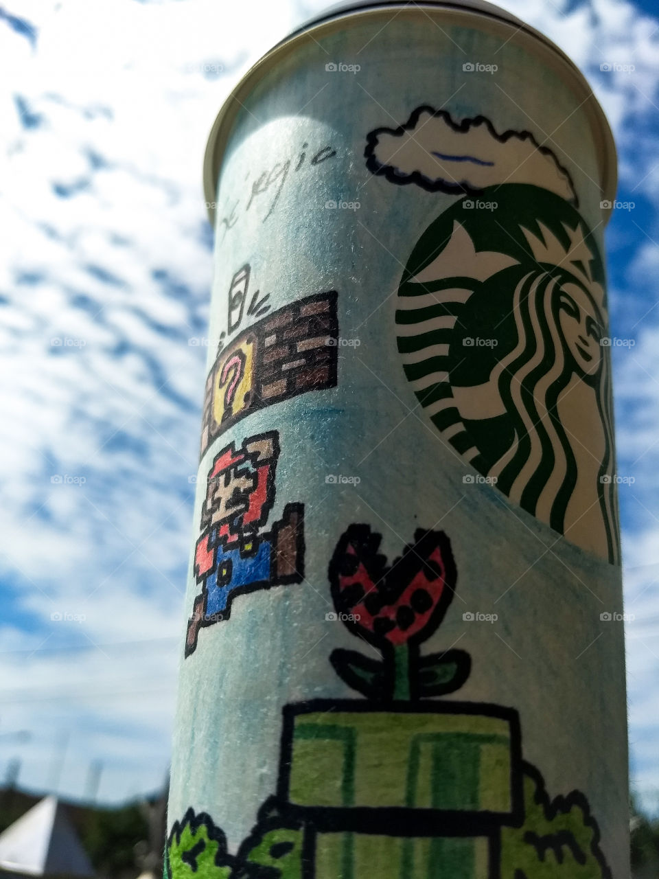 Mario's like Coffee Starbucks