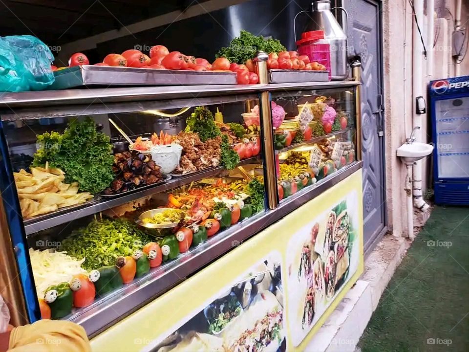 Glory be to God, the magnificent and picturesque view and the natural green trees are a view that is nothing more wonderful than it