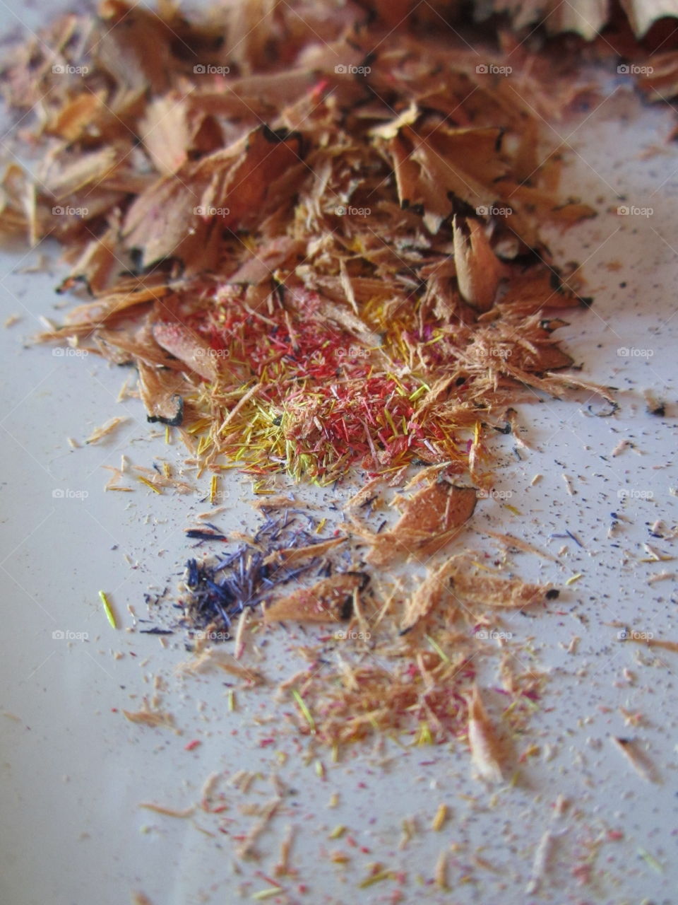 Colourful Shavings 