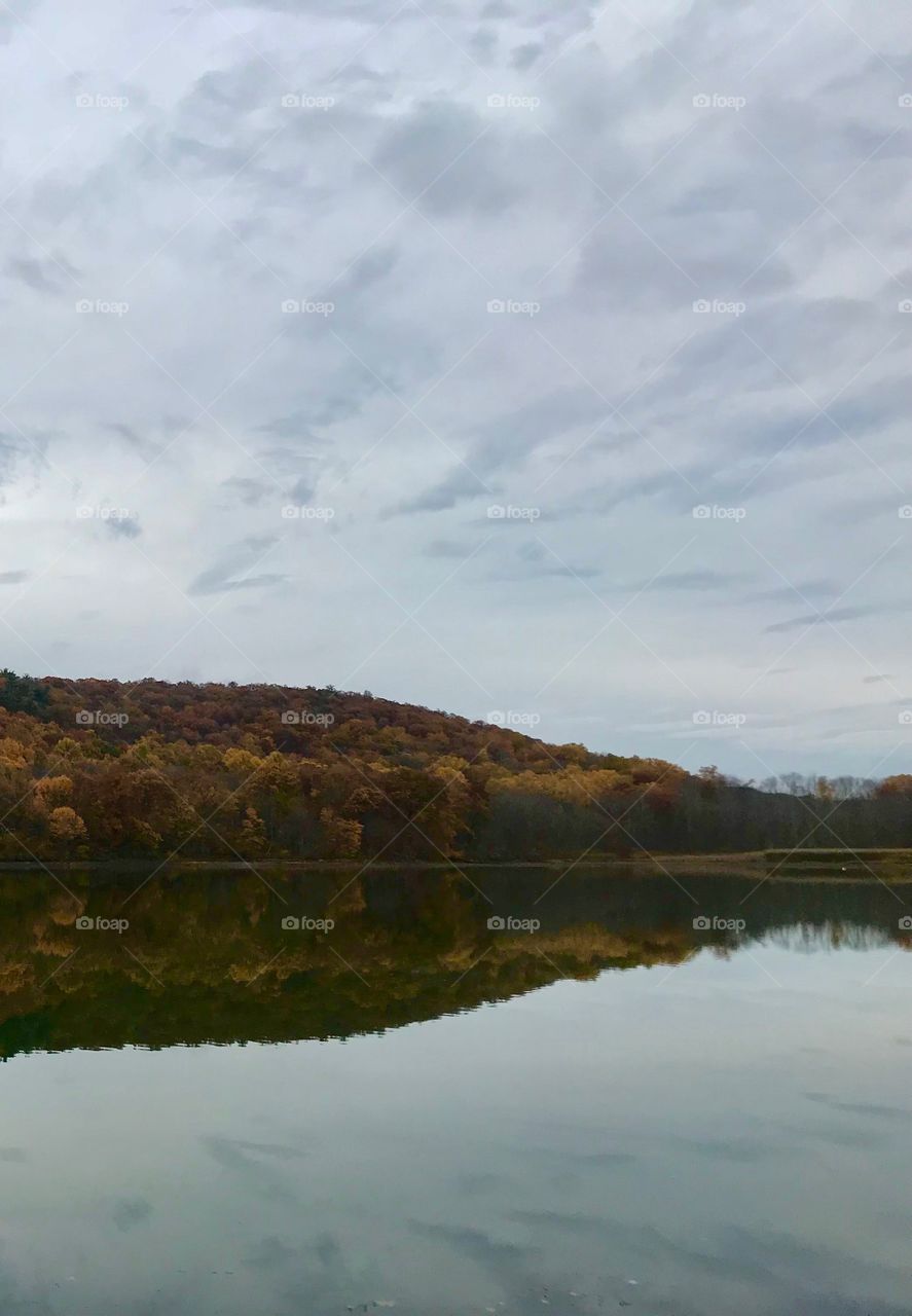 Reflection on Allamuchy Pond 