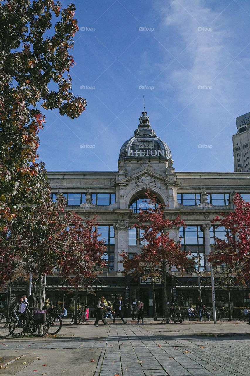 Antwerp city center