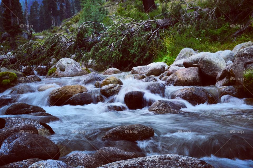 Water, Waterfall, Nature, Stream, River