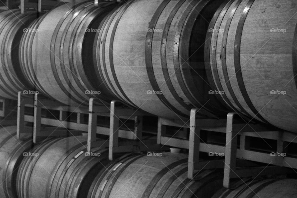 Wine barrels 