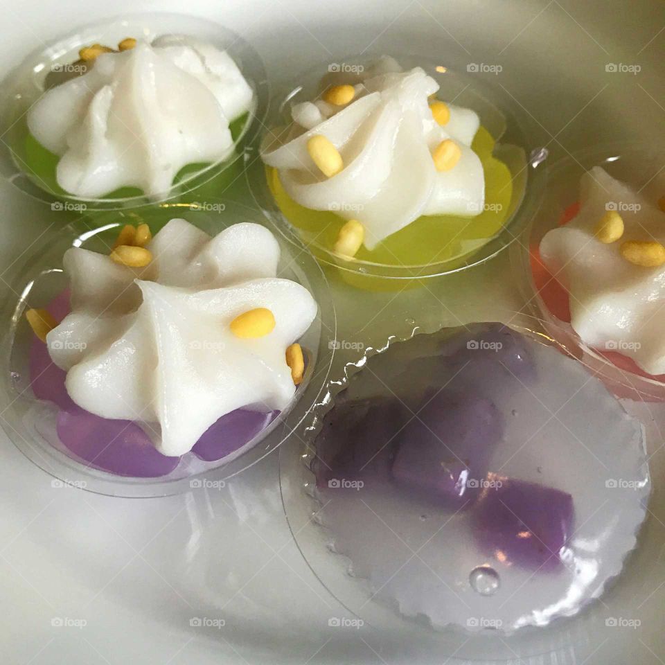 Cocktail traditional Thai dessert in Dudit Hotel in Pattaya, Chonburi. This is the reason why I love to have a break when I had meeting there ha ha.