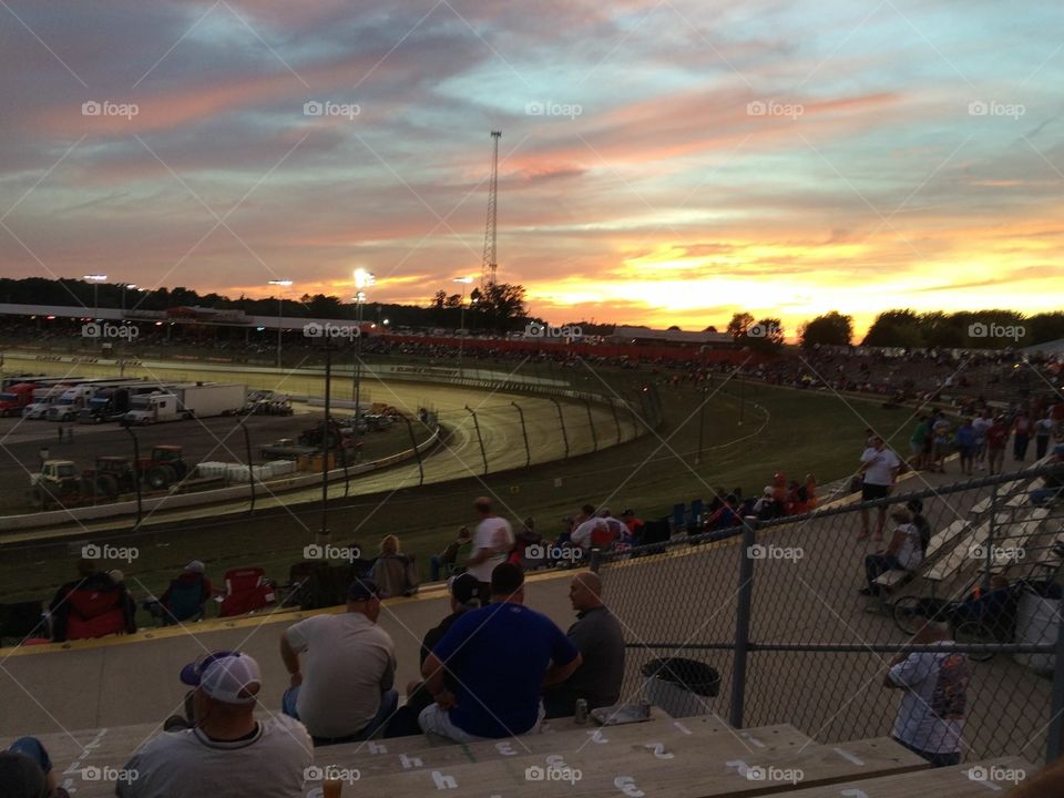 Sunset at Eldora. 