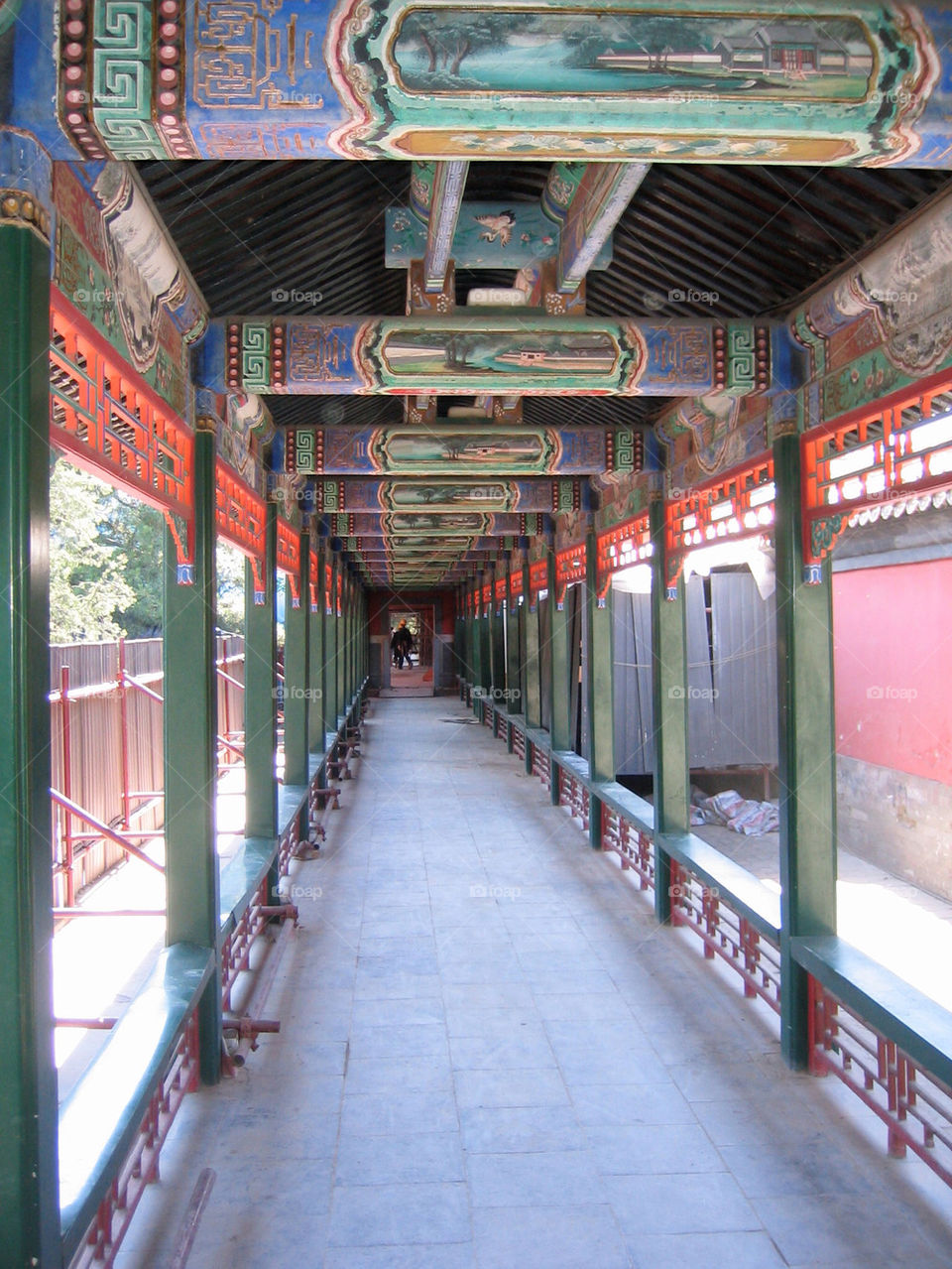 china park beijing walkway by jeffreyfulton