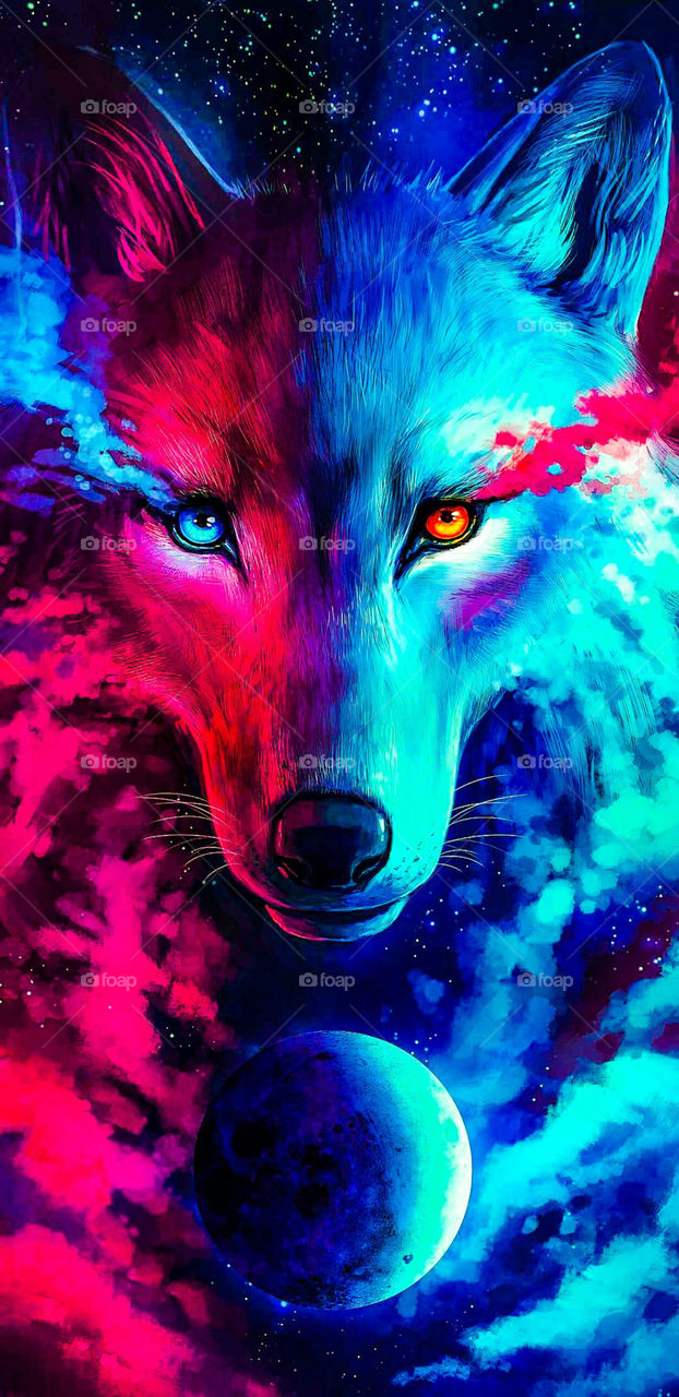 a cool wolf wallpaper for your phone