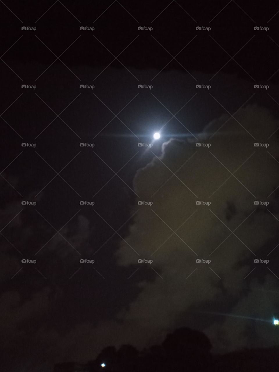 noite de lua cheia!