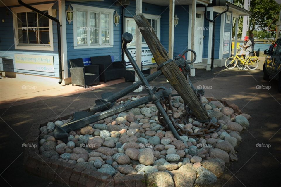 Mariehamn anchor
