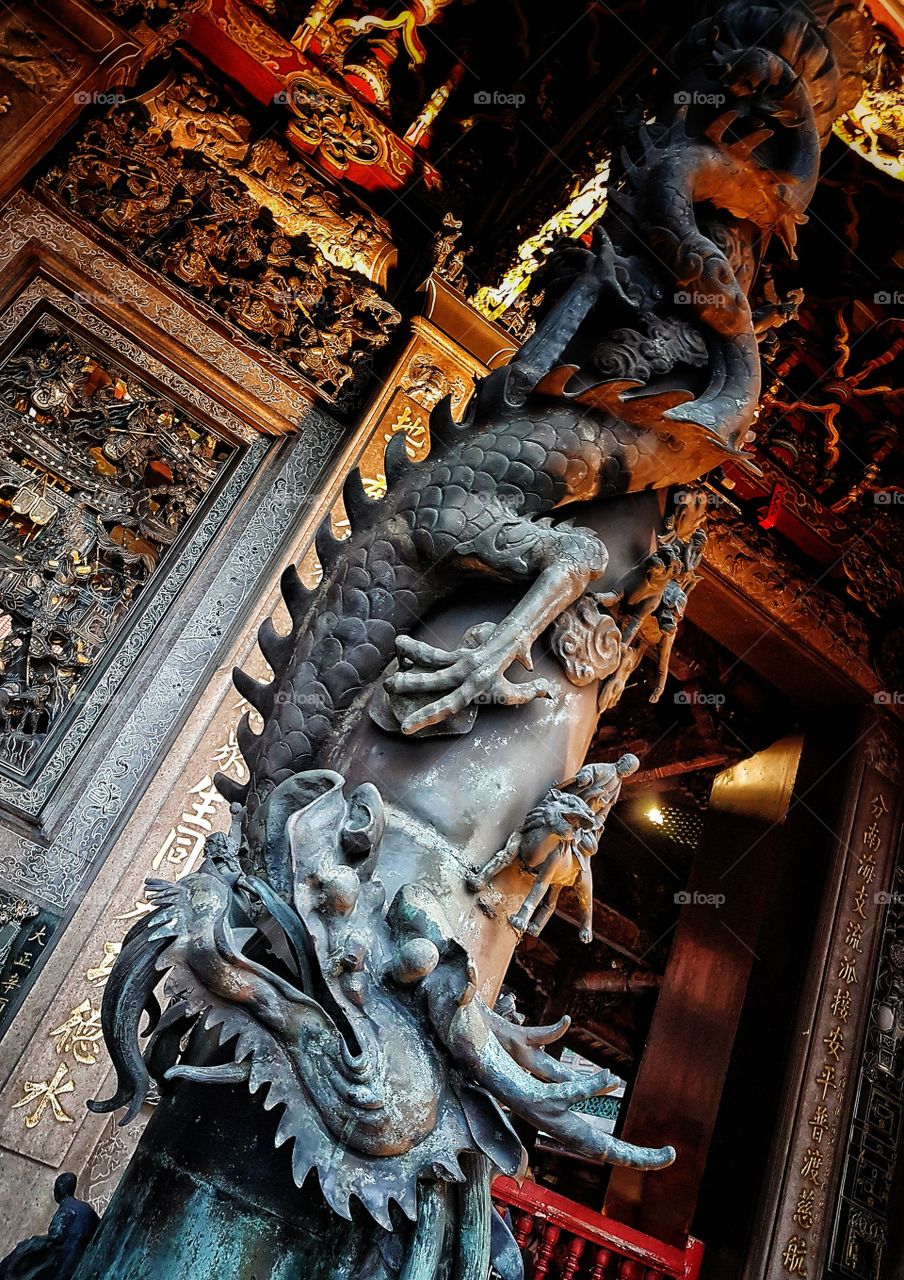 lungshan temple, taipei, taiwan