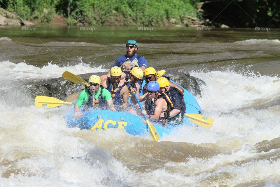 Kayak, Rapids, Water, Canoe, Water Sports