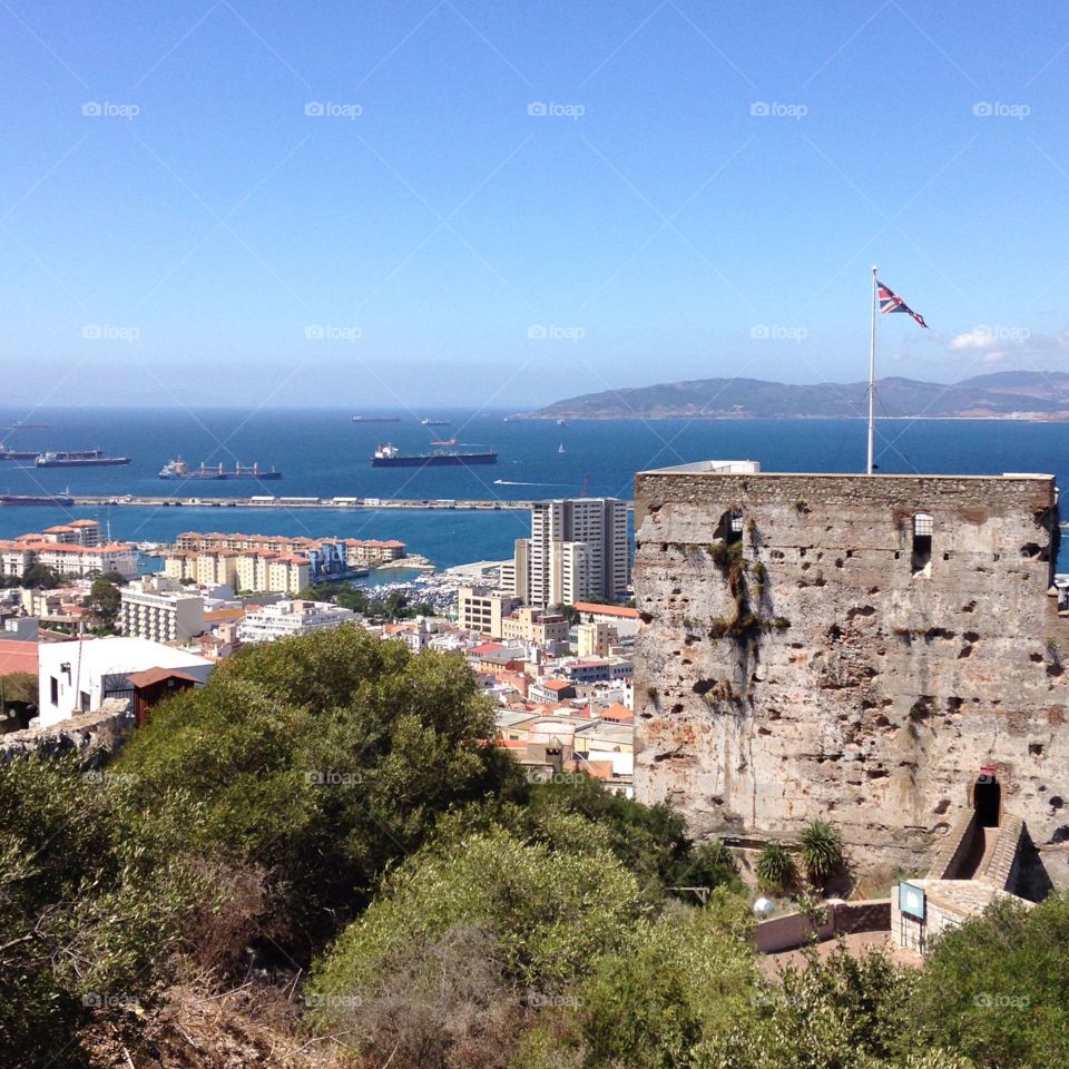 Moorish Castle -history-flag