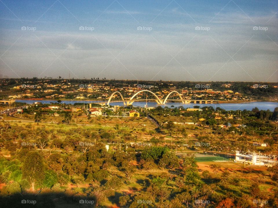 cidade Brasília DF urbano ponte