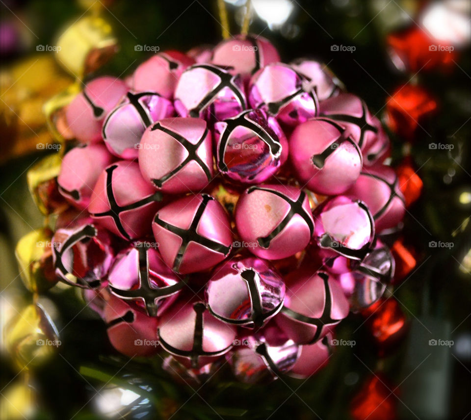 Magenta ornament