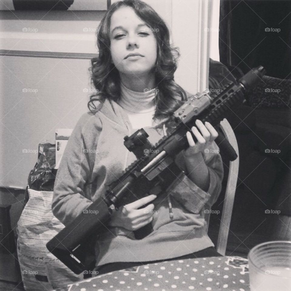 Don’t worry, it’s just a paintball gun