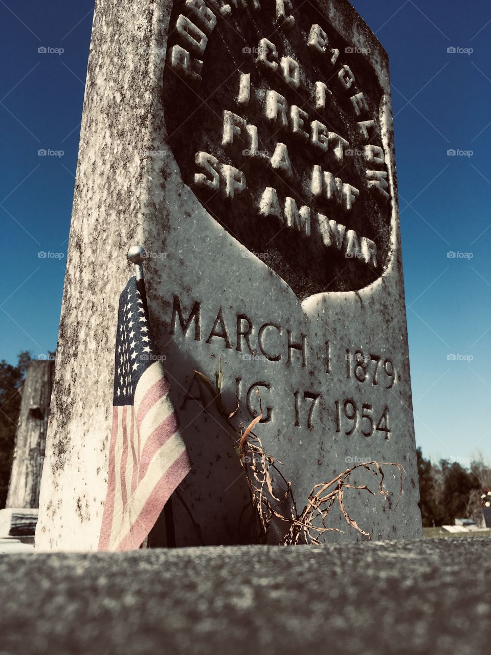 Old grave at Ocoee Cemetery 