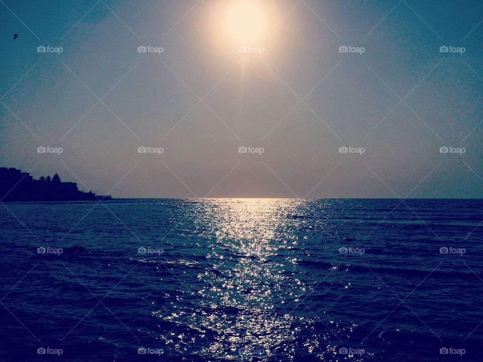 A day starts with a beautiful evening