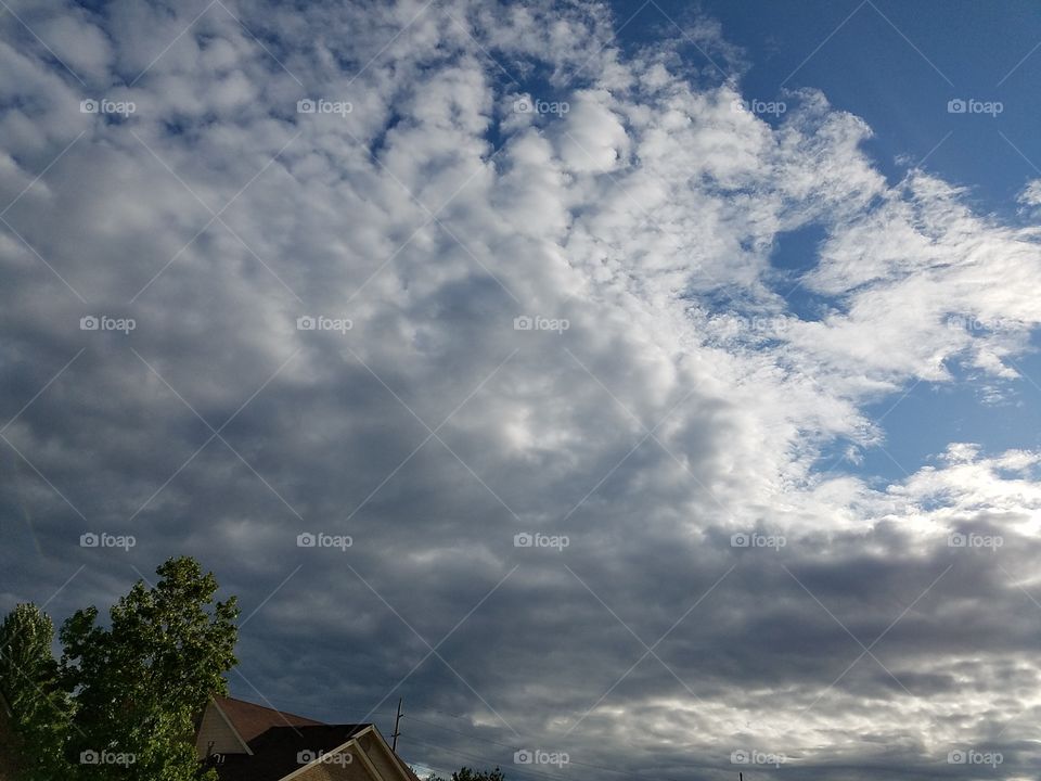 Cotton ball Clouds