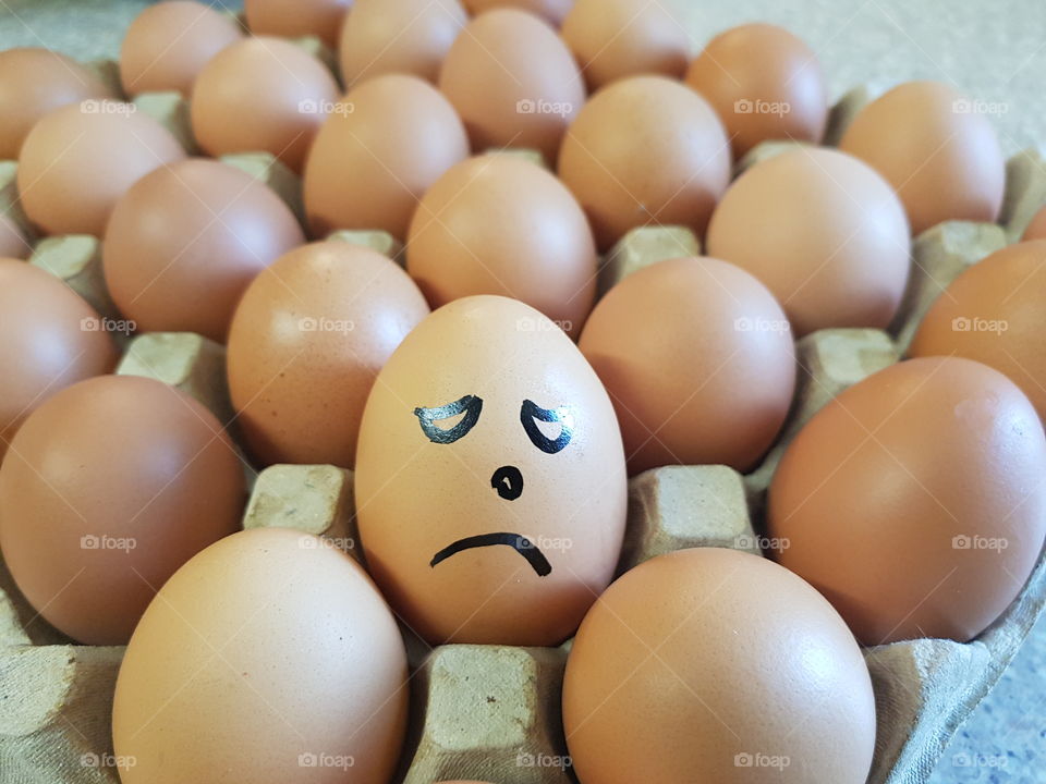 sad egg
