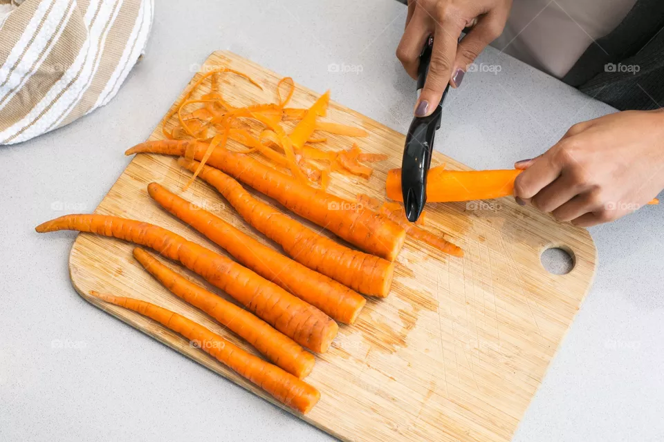 preparing the dishes