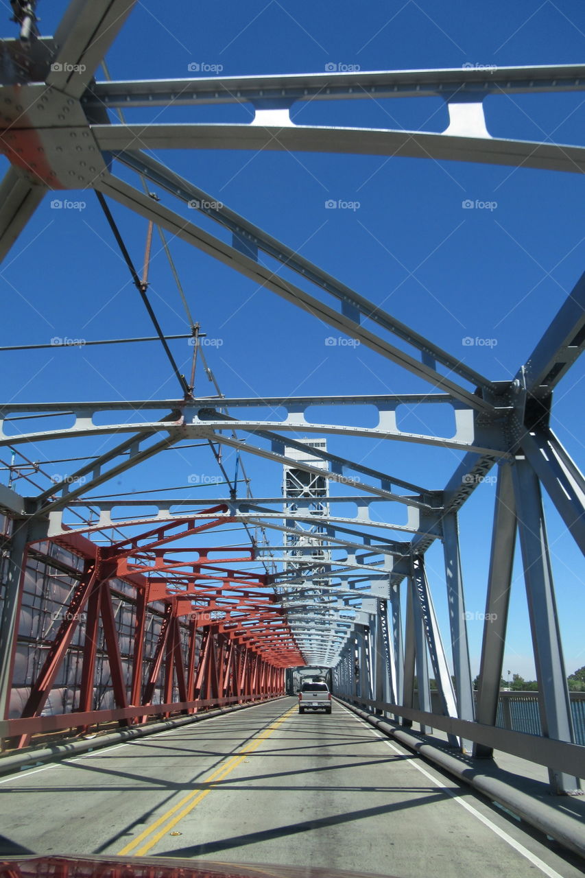 Bridge in Rio Vista, California