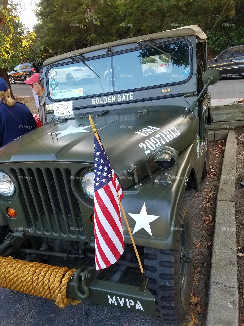 jeep flag american