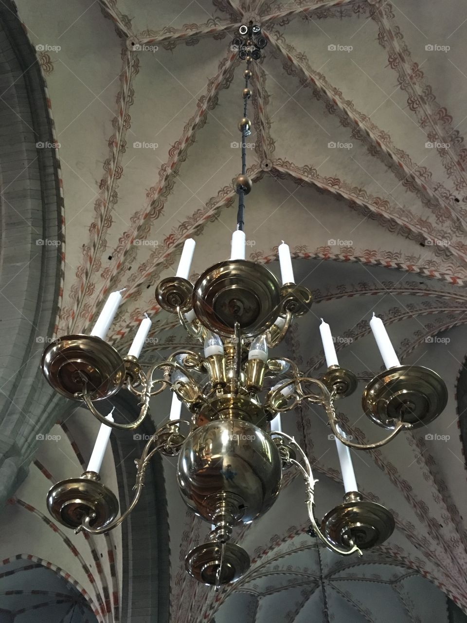 Vadstena Abbey, Sweden, interior view