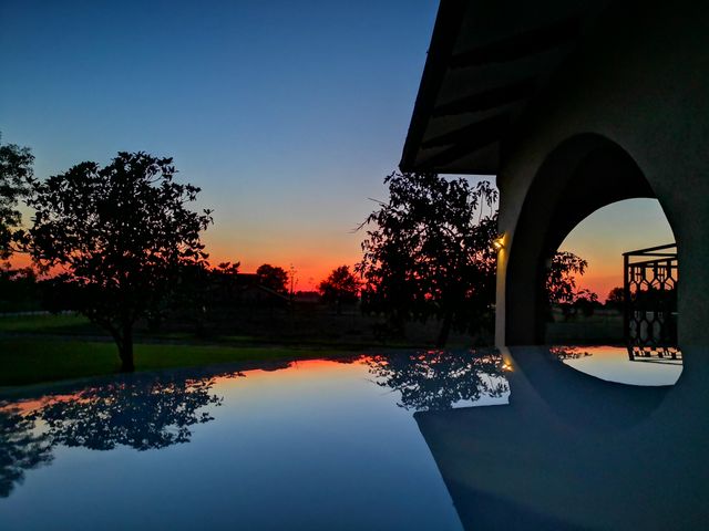 Romantic sunset