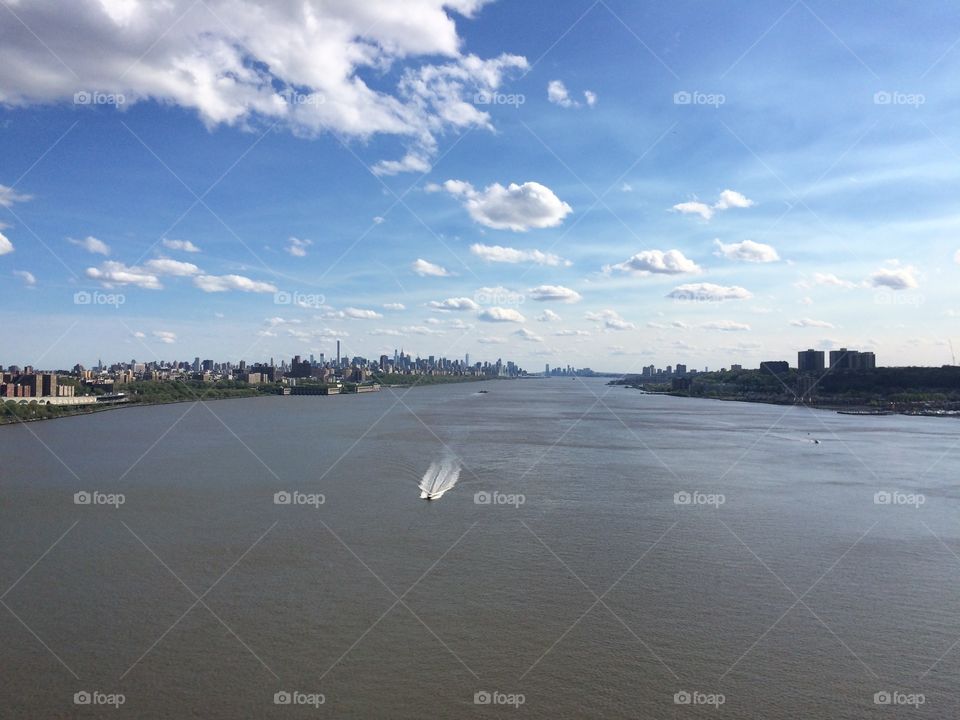 View of Manhattan from the Washington Bridge