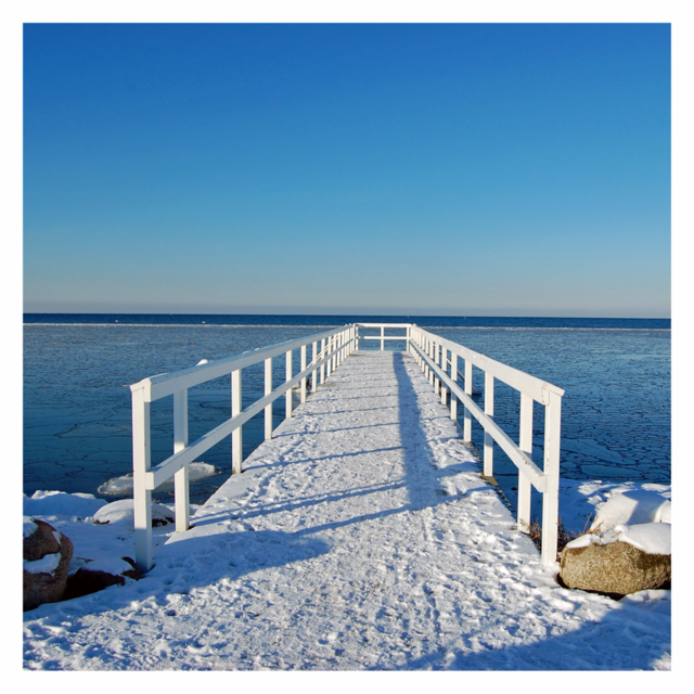 winter malmö bridge brygga by NinniHL